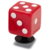 Bijoux Jibbitz™ « dés » rouges