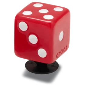 Bijoux Jibbitz™ « dés » rouges