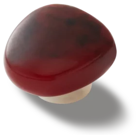 Bijoux Jibbitz™ en pierre d&rsquo;obsidienne acajou