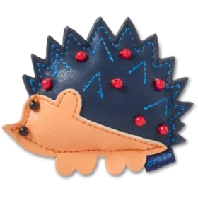 Bijoux Jibbitz™ en simili cuir « Hérisson »