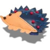 Bijoux Jibbitz™ en simili cuir « Hérisson » Bijoux Jibbitz™ en simili cuir « Hérisson »