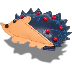 Bijoux Jibbitz™ en simili cuir « Hérisson »