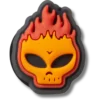 Bijoux Jibbitz™ « Flaming Skull »