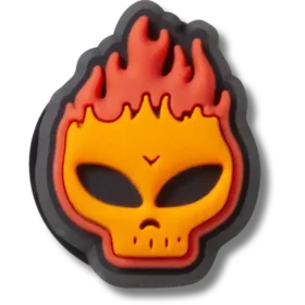 Bijoux Jibbitz™ « Flaming Skull »
