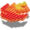 Bijoux Jibbitz™ « Flamme » en perles
