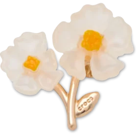 Bijoux Jibbitz™ « Fleur blanche »