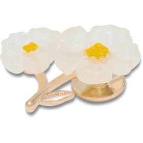 Bijoux Jibbitz™ « Fleur blanche »