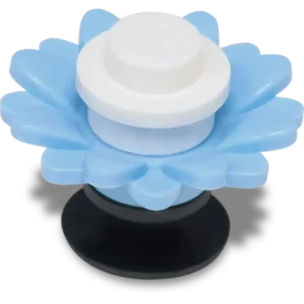 Bijoux Jibbitz™ Fleur bleue 4Lw