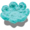Bijoux Jibbitz « Fleur bleue au crochet »