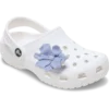 Bijoux Jibbitz « Fleur de pervenche avec perle » Bijoux Jibbitz « Fleur de pervenche avec perle »
