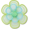 Bijoux Jibbitz « Fleur en maille verte »