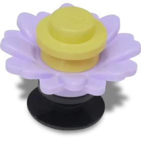 Bijoux Jibbitz™ Fleur violette 4Lw