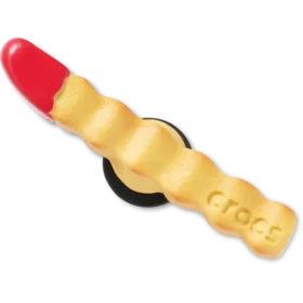 Bijoux Jibbitz™ « Frites trempées dans du ketchup »