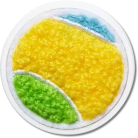 Bijoux Jibbitz™ « Fuzzy Tennis Ball »