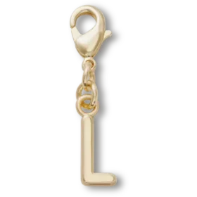 Bijoux Jibbitz™ « L » dorés