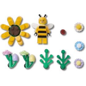 Bijoux Jibbitz Lego® Botanicals, lot de 10