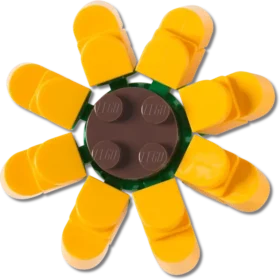 Bijoux Jibbitz Lego® « Tournesol »