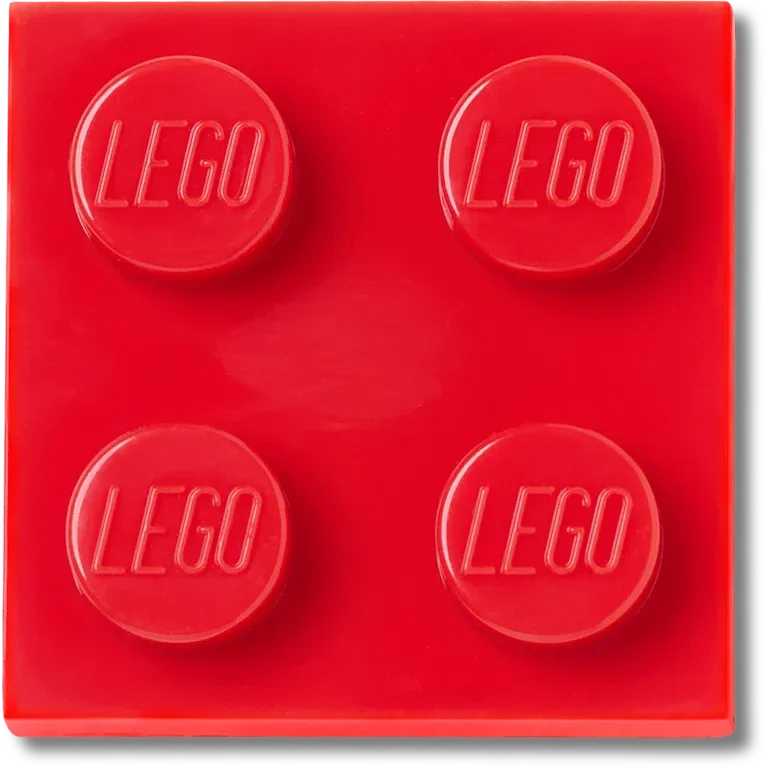 Bijoux Jibbitz™ Lego® « Tuile rouge 2×2 » Bijoux Jibbitz™ Lego® « Tuile rouge 2×2 »