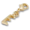Bijoux Jibbitz™ « Lettre E » dorés