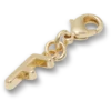 Bijoux Jibbitz « Lettre F » dorés Bijoux Jibbitz « Lettre F » dorés