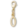 Bijoux Jibbitz™ « Lettre O » dorés Bijoux Jibbitz™ « Lettre O » dorés