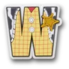 Bijoux Jibbitz™ « Lettre W » des personnages Disney Bijoux Jibbitz™ « Lettre W » des personnages Disney