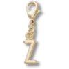 Bijoux Jibbitz « Lettre Z » dorés Bijoux Jibbitz « Lettre Z » dorés
