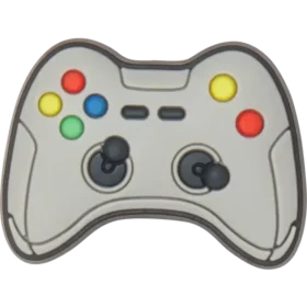 Bijoux Jibbitz « Manette de jeu grise » pour bijoux de chaussures