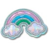 Bijoux Jibbitz™ « Marbled Rainbow »