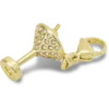 Bijoux Jibbitz « Martini » doré