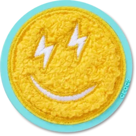 Bijoux Jibbitz « Mega Chenille Happy Face »
