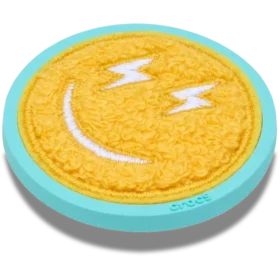 Bijoux Jibbitz « Mega Chenille Happy Face »