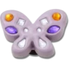 Bijoux Jibbitz™ « Meta Butterfly »