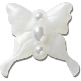 Bijoux Jibbitz™ Meta Jelly White Butterfly