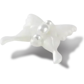 Bijoux Jibbitz™ Meta Jelly White Butterfly