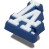 Bijoux Jibbitz™ MLB Los Angeles Dodgers