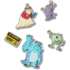 Bijoux Jibbitz Monstres & Cie, lot de 5