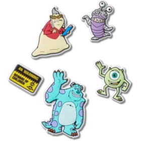 Bijoux Jibbitz Monstres & Cie, lot de 5