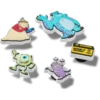 Bijoux Jibbitz Monstres & Cie, lot de 5