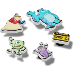 Bijoux Jibbitz Monstres & Cie, lot de 5