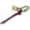 Bijoux Jibbitz™ « mousqueton moucheté »