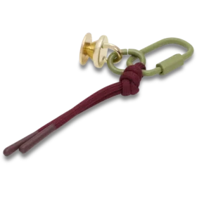 Bijoux Jibbitz™ « mousqueton moucheté »