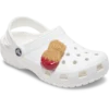 Bijoux Jibbitz « Nugget de poulet trempé dans du ketchup »