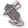 Bijoux Jibbitz™ « Nyc Rats Run the City » Bijoux Jibbitz™ « Nyc Rats Run the City »