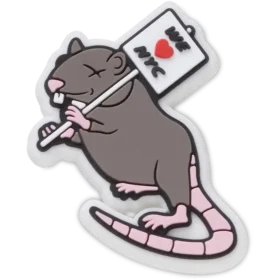 Bijoux Jibbitz™ « Nyc Rats Run the City »