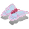 Bijoux Jibbitz papillon en maille à paillettes Bijoux Jibbitz papillon en maille à paillettes