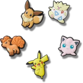 Bijoux Jibbitz™ « Personnages Pokémon » (lot de 5)