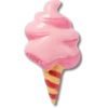 Bijoux Jibbitz™ « Pink Cotton Candy »