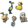 Bijoux Jibbitz™ « Pixar up » (lot de 5)
