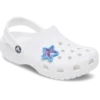 Bijoux Jibbitz « Purple Sequin Star »